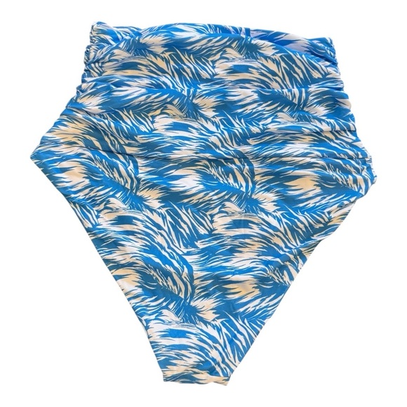 Melissa Odabash Lyon High-Waisted Bikini Bottoms in Splash NWT - Picture 5 of 6